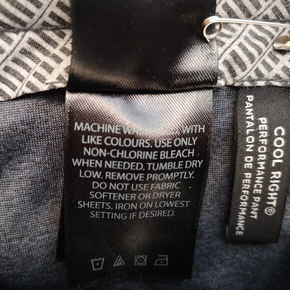 NWT Haggar Cool Right Men's Size 42/32 Flat Front Straight Fit Tan Pants - Picture 4 of 16